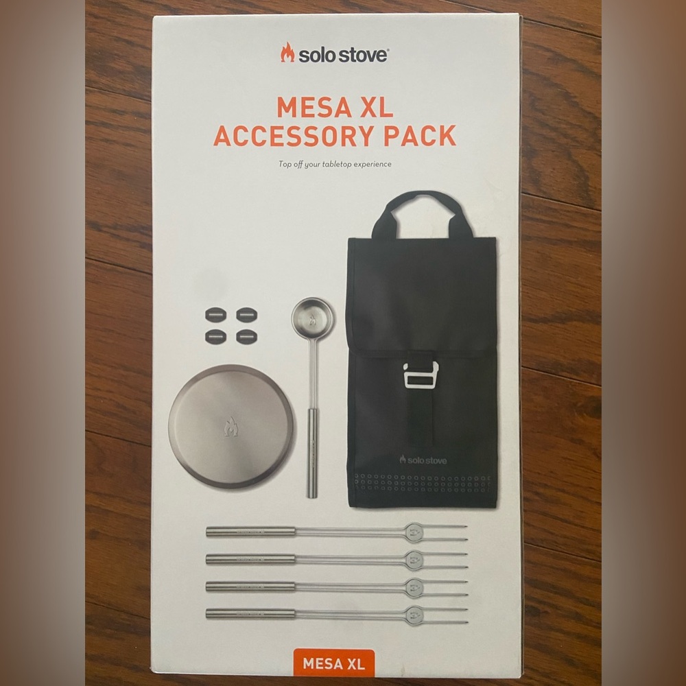 Mesa XL Accessory Pack - Black and Silver